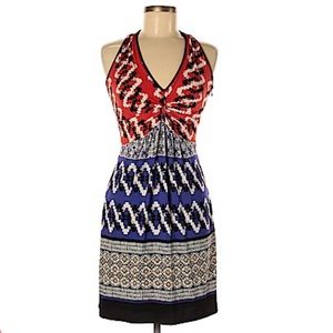 Laundry by Shelli Segal Halter dress Side zip MINT Size 0